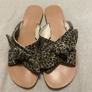 Leopard Print Women's Sandals
